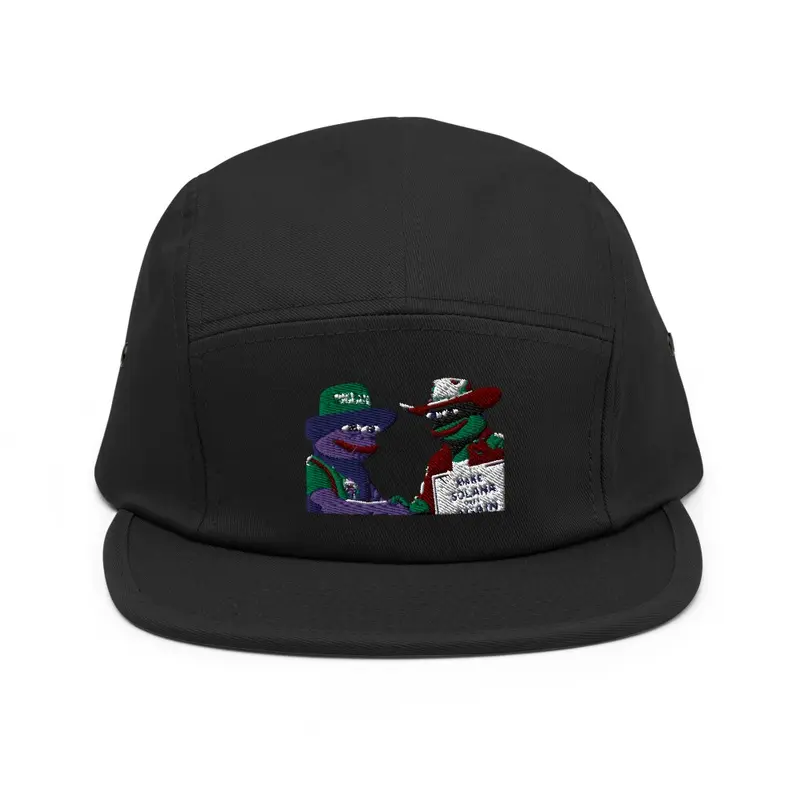 Purpe Embrioder Hat